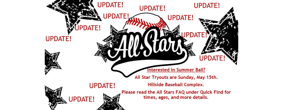 Baseball All Stars Information